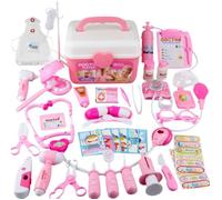 44 kit de Mdecin Jouets Dguisement de Docteur Rle Jouets du Docteur Imitation avec Outils Mdical pour couleurs multiples DOCTEUR