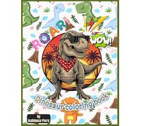 44 Pages Cutie Dinosaur Coloring Book For Kid ages 3 - 10 with funny and activity sketch for your kid