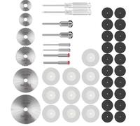 44 Pcs Circular Saw Blades for Multi-Tool with Screwdriver for Cutting Wood Metal
