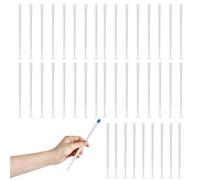 44 Pièces Jetable Anal Applicateur Vaginal, Lubrifiant Injecteur Seringue, Lubrification Tube Shooter Applicateurs Jetables en Plastique Pour Lubrifiant Personnel Gel