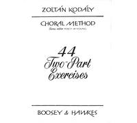 44 two part exercices chant