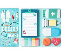 440 Feuilles Notes Autocollantes Infirmière,Drôles Blocs Notes Adhésives À Thème Médical,Sticky Memo Pads Fournitures De Hôpital Bureau École Cadeau Pour Infirmière