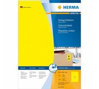 [4401] HERMA étiquettes SuperPrint, 210 x 297 mm, sans bord, jaune, 100 feuil...