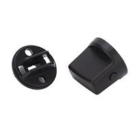 4408A167 Bouton de Commutateur D'allumage sans clé, Capuchon de Bouton de Démarrage à Bouton-poussoir et Insert de Remplacement pour Lancer 2008-2017, D461 66 141A 02,