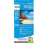 IGN Carte topographique Île de Mayotte Mamoudzou 4410MT – 1:25 000 – Recto