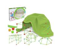 442pcs Château Fort Magique Kids Fort Building Kits, DIY Puzzle, Maison Jouet