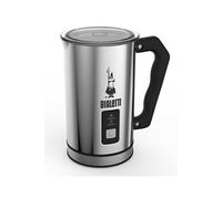 Bialetti Emulsionneur de lait MK01 4430 – 240 ml, 500 W, 1 tasse, Inox Argent/Noir