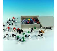 444PCS MODELLULAM MODEAL Kit Set Advanced Science Learning Tool pour la Chimie Organique et Les modèles de biologie Plastic Multicolore 196 Atoms 244 Clés de Liaison 3 Orbitals 1