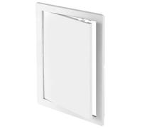 445x445mm ABS Blanc Plastique Panneau D'inspection Durable D'acces au Mur