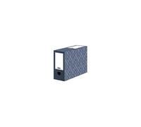 Lot de 5 - BANKERS BOX Boîte archives dos de 10 cm HEAVY DUTY DESIGN. Montage manuel. Coloris bleu
