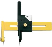 448700 - Coupe-cercle Olfa CMP-1 - Ø 10-150 mm, avec 5 lames de rechange