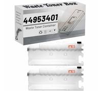 44953401 Boîte de Toner usagé, Contenant de Remplacement Compatible pour imprimante pour OKI CX3535 CX3535t CX4545 CX4545x ES9460 ES9470 fiabilité et longévité 2 Pack