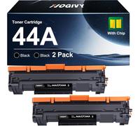 44A CF244A Lot de 2 toners noirs avec puce compatibles avec HP 44A CF244A pour HP Laserjet Pro M15w Toner M15a M15 pour Laserjet Pro MFP M28w M28a M28 (noir)