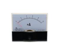 44C2-mA 1mA 2mA 3mA 5mA 10mA 15mA 20mA 30mA 50mA 100mA classe 1.5 précision DC 0-5A ampèremètre analogique ampèremètre(250mA)