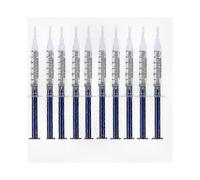 (44CP)10 Pcs Teeth Whitening Gel for Dental Use - 16%, 22%, 35%, 44% Tooth Bleach Whitener Gel Kit for Professional & Home Care