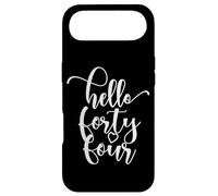 44e Anniversaire, Femme, Hello Forty Four, Mignon 44 Ans Coque pour iPhone Air