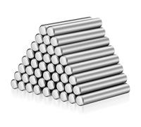 44x Supports d'Étagère Ø6x40mm Goupille Cylindrique, Fixations pour Étagères de Meubles, Supports en Acier Inoxydable pour Étagères en Verre,Goupille de support d'étagère en acier inoxydable 6mm