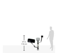 45-247-026/LX Wall Mount System Silver
