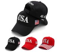 45 47 Trump Hat 2024, casquette américaine brodée Trump was Right About Everything, cadeau Trump pour homme et femme, Trump Hat-usa-black, Taille unique