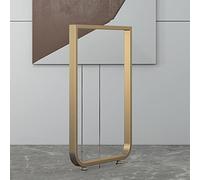 45/55cm Pieds Style Industriel Pour Construction De Table, Pieds De Table Carrés En Métal Pour Table Basse, Pieds De Meubles En Métal Bricolage, Support De Table En Fer (Lot De 1) ( Color : Gold , Siz