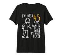 45 Ans Anniversaire | J'Ai déjà 45 Ans | Humour 45ème T-Shirt Haut de Gamme