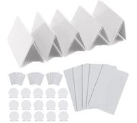 45 cartes NFC, étiquettes NFC vierges, carte Ntag215, carte de visite avec étiquette NFC réinscriptible programmable de 504 octets, compatible avec les appareils mobiles compatibles Android et NFC
