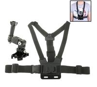 (#45) Chest Harness Strap Chest Mount Harness + 3-way Adjustable Base for GoPro NEW HERO /HERO6 /5 /5 Session /4 Session /4 /3+ /3 /2 /1(Black)