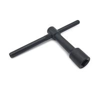 45# Clé en acier pour clé de véhicule Vis de cadre 8 mm 10 mm 10 mm Clé à vis en acier carré intérieur pour routeur Outil d'évier