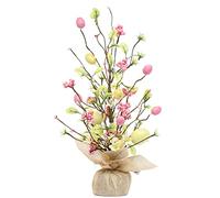 45 cm Décorations de Pâques LED Arbre Décoration de Table Maison Printemps Fournitures de Fête Lumineux Œufs de Pâques Ornements Enfant