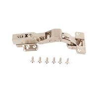 45 Degree Beveled Cabinet Hinges | 125 Degree Opening & 3D Adjustment | Soft Close Zinc Alloy Hinges for Kitchen/Bathroom Cabinets | 15kg Load Capacity (35 Cups (with Cushioning))