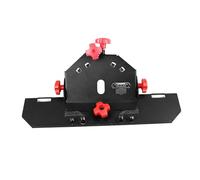 45 Degree Chamfer Bracket for Angle Grinder, Ceramic Tile Chamfering Tool, Metal Structure, Easy Installation, High Efficiency, Compatible with 115/125 Angle Grinder (Red Screw)