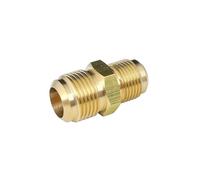 45 Degree Flare Fit 1/4" 3/8" 1/2" 3/4" OD Tube Equal Reducer Brass Pipe Fitting Adapeter Connector For Air Conditioner(12.7mm-12.7mm)