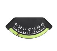 45 Degree Inclinometer Angle Gauge, Accurate Level Meter for Slope Measurement, Shock resistanted and Easy to Install, for Off Road Vehicle, RV, Truck, Boat, and Trailer Drivers