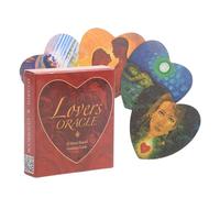 45 Feuilles L'Oracle des Miroirs - Jeu de cartes divinatoire - Oracle divinatoire - Cartomancie