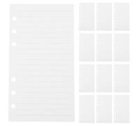 45 Feuilles Papier de Recharge Lisse A6 à 6 Trous
