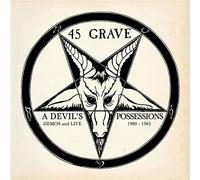 45 Grave – A Devil's Possessions (Demos & Live 1980–1983) – Vinyle LP coloré Or/Violet éclaboussé