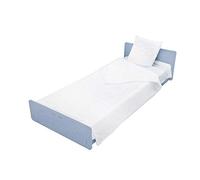 45 Kit Hospitalisation Lit Simple à usage unique en Tissu non tissé, composé de: 2 Draps de lit et 1 Taie d'oreiller, Fabriqué en Italie