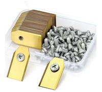 45 lames de rechange pour tondeuses à gazon Husqvarna / automatiques / Gardena / Yardforce Robot tondeuses (3g - 0,75 mm)