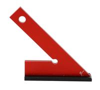 45 ° Machiniste Ingénieur Square Angle Règle Aluminium ALLIAGE MESURATION Outil pour l'inspection d'équipement