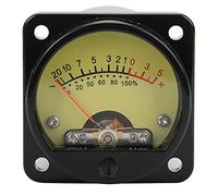 45 mm VU avec rétro-éclairage | Compteur audio audio élevé élevé pour les amplificateurs sonores de 5W - 60W | DB METER VOLUME Affichage avec plate-forme/studio/théâtre à (TS-45-Y DC500UA)