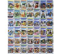 45 pièces/ensemble Dragon Ball Goku bande dessinée couverture livre colonne vertébrale givrée Laser carte Flash Gohan Bulma bricolage classique Anime cartes de Collection jouet 45 pièces-B
