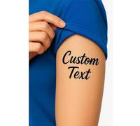 45 Pièces Tatouage Ephemere Personnalisés, Photo Personnalisé Tatouages Temporaires Personnalisés avec Visage Photo Nom Logo Autocollants Papier Transfert Tatouage Mariage Fête Anniversaire Cérémonie