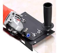 45° Schneidewerkzeug - Fliesenfasen | Präziser 12 mm verstellbarer Reich | Passend für Winkelschleifer, Fliesenschneider | Ideal zum Schneiden von Fliesen, Holz, Metall