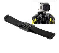(#45) Vented Helmet Strap Mount Adapter for GoPro NEW HERO /HERO6 /5 /5 Session /4 Session /4 /3+ /3 /2 /1, Xiaoyi (Black)