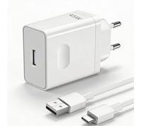 45 W Chargeur rapide avec USB C 6 A Câble compatible avec OPPO Reno 14F / 13FS / 13F / 12F Charge rapide