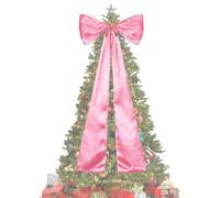 45 X 18 Pouces N-oeuds De Noël Extra Larges pour Décoration De Sapin De Noël Géant Christ Mas Tree ToppersNœuds pour Décoration Murale De Couronne De Maison, Décorations De Fête d'anniversaire