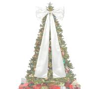 45 X 18 Pouces N-oeuds De Noël Extra Larges pour Décoration De Sapin De Noël Géant Christ Mas Tree ToppersNœuds pour Décoration Murale De Couronne De Maison, Décorations De Fête d'anniversaire