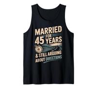 45 Year Of Marriage - 45 years of marriage tee Débardeur