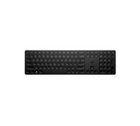 HP 450 - Clavier - programmable - 100% - full size - sans fil - 2.4 GHz - AZERTY - Belge - noir Noir G