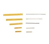 450 g/lot 7000-1200 pièces 9-30mm couleur or argent perles de rocaille en verre Bugle Tube collier Bracelet boucles d'oreilles bricolage fabrication de bijoux